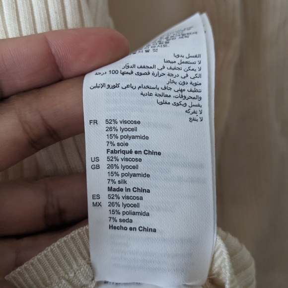 SANDRO Backless Knit Sweater/Top - Picture 6 of 7